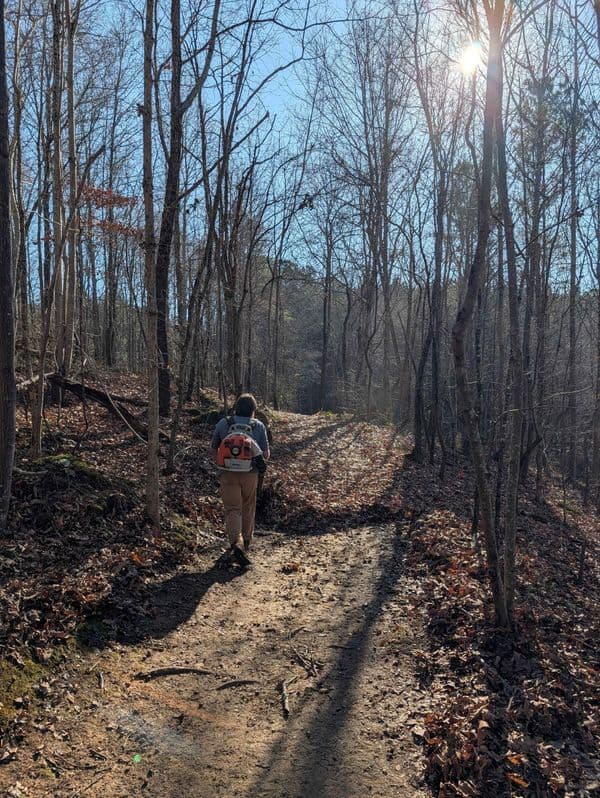 Picnic Table Restoration and Trail Blowing - photo 7